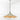 From The Anvil's Smooth Brass Smooth Brass Flora Pendant; #colour_tump