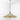 From The Anvil's Smooth Brass Smooth Brass Flora Pendant; #colour_tump