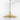 From The Anvil's Smooth Brass Smooth Brass Flora Pendant; #colour_bare