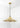 From The Anvil's Smooth Brass Smooth Brass Flora Pendant; #colour_bare