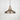 From The Anvil's Aged  Brass Aged Brass Frankley Pendant; #colour_bare