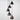 From The Anvil's Smooth Copper Smooth Copper Brindley Cluster Pendant; #colour_elan-black