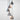 From The Anvil's Smooth Nickel Smooth Nickel Brindley Cluster Pendant; #colour_bluff