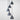 From The Anvil's Smooth Nickel Smooth Nickel Brindley Cluster Pendant; #colour_slate