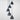 From The Anvil's Smooth Nickel Smooth Nickel Brindley Cluster Pendant; #colour_soot