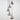 From The Anvil's Hammered Nickel Hammered Nickel Brindley Cluster Pendant; #colour_bare