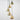 From The Anvil's Hammered Brass Hammered Brass Brindley Cluster Pendant; #colour_bare