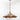 From The Anvil's Aged  Brass Aged Brass Flora Pendant; #colour_bare