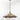 From The Anvil's Aged  Brass Aged Brass Flora Pendant; #colour_bare