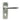 From The Anvil's Satin Marine SS (316) Avon Lever Lock Door Handles; #finish_satin-marine-ss