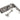 From The Anvil's Polished Marine SS (316) Avon Lever Bathroom Door Handles; #finish_polished-marine-ss