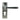 From The Anvil's Satin Marine SS (316) Avon Lever Euro Lock Door Handles; #finish_satin-marine-ss