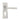 From The Anvil's Polished Marine SS (316) Avon Lever Euro Lock Door Handles; #finish_polished-marine-ss