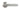 From The Anvil's Satin Marine SS (316) Brompton Lever on Rose Set (Sprung); #finish_satin-marine-ss