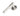 From The Anvil's Satin Marine SS (316) Brompton Lever on Rose Set (Sprung); #finish_satin-marine-ss