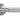 From The Anvil's Satin Marine SS (316) Brompton Lever on Rose Set (Sprung); #finish_satin-marine-ss