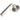 From The Anvil's Satin Marine SS (316) Avon Round Lever on Rose Set (Sprung); #finish_satin-marine-ss