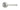 From The Anvil's Polished Marine SS (316) Avon Round Lever on Rose Set (Sprung); #finish_polished-marine-ss