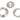 From The Anvil's Satin Marine SS (316) Round Euro Escutcheon; #finish_satin-marine-ss