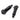 From The Anvil's Black Shell Curtain Finial (pair); #finish_black