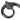 From The Anvil's Black Leaf Curtain Finial (pair); #finish_black