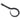 From The Anvil's Black Hook Curtain Finial (pair); #finish_black