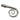 From The Anvil's Pewter Patina Monkeytail Curtain Finial (pair); #finish_pewter-patina