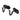 From The Anvil's Black Mounting Bracket (pair); #finish_black