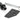 From The Anvil's Black Key-Flush Sash Stop; #finish_black
