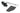 From The Anvil's Black Key-Flush Sash Stop; #finish_black