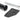 From The Anvil's Black Key-Flush Sash Stop; #finish_black