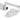 From The Anvil's Satin Chrome Key-Flush Sash Stop; #finish_satin-chrome