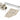From The Anvil's Polished Nickel Key-Flush Sash Stop; #finish_polished-nickel