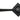 From The Anvil's Black Avon Round Lever on Rose Set (Unsprung); #finish_black