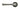 From The Anvil's Pewter Patina Regency Lever on Rose Set (Unsprung); #finish_pewter-patina