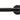 From The Anvil's Black Brompton Lever on Rose Set (Unsprung); #finish_black