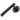 From The Anvil's Black Brompton Lever on Rose Set (Unsprung); #finish_black
