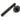 From The Anvil's Black Brompton Lever on Rose Set (Unsprung); #finish_black