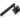 From The Anvil's Black Brompton Lever on Rose Set (Unsprung); #finish_black