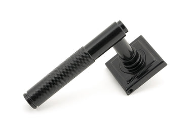 From The Anvil's Black Brompton Lever on Rose Set (Unsprung); #finish_black