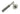 From The Anvil's Pewter Patina Brompton Lever on Rose Set (Unsprung); #finish_pewter-patina