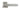 From The Anvil's Satin Marine SS (316) Brompton Lever on Rose Set (Unsprung); #finish_satin-marine-ss