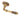 From The Anvil's Aged Brass Reeded Lever on Rose Set; #finish_aged-brass