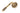 From The Anvil's Aged Brass Reeded Lever on Rose Set; #finish_aged-brass