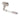 From The Anvil's Polished Nickel Reeded Lever on Rose Set; #finish_polished-nickel
