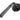 From The Anvil's Black Regency Lever on Rose Set; #finish_black