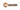 From The Anvil's Polished Bronze Brompton Lever on Rose Set (Unsprung); #finish_polished-bronze