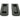 From The Anvil's Aged Bronze Art Deco Rectangular Pull - Privacy Set; #finish_aged-bronze