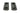 From The Anvil's Aged Bronze Art Deco Rectangular Pull - Privacy Set; #finish_aged-bronze