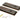 From The Anvil's Polished Bronze Art Deco Rectangular Pull - Privacy Set; #finish_polished-bronze
